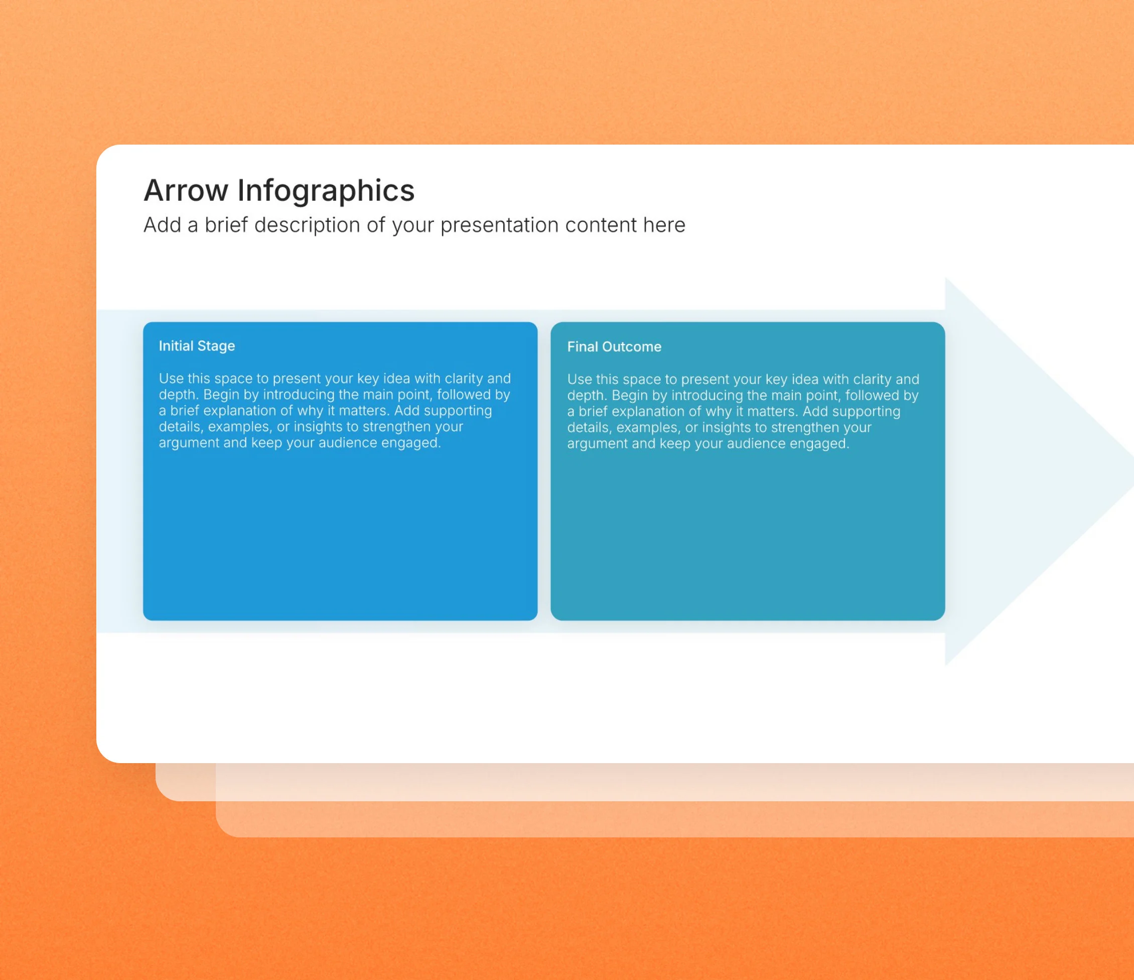 Infographic templates in the Choladeck slide library
