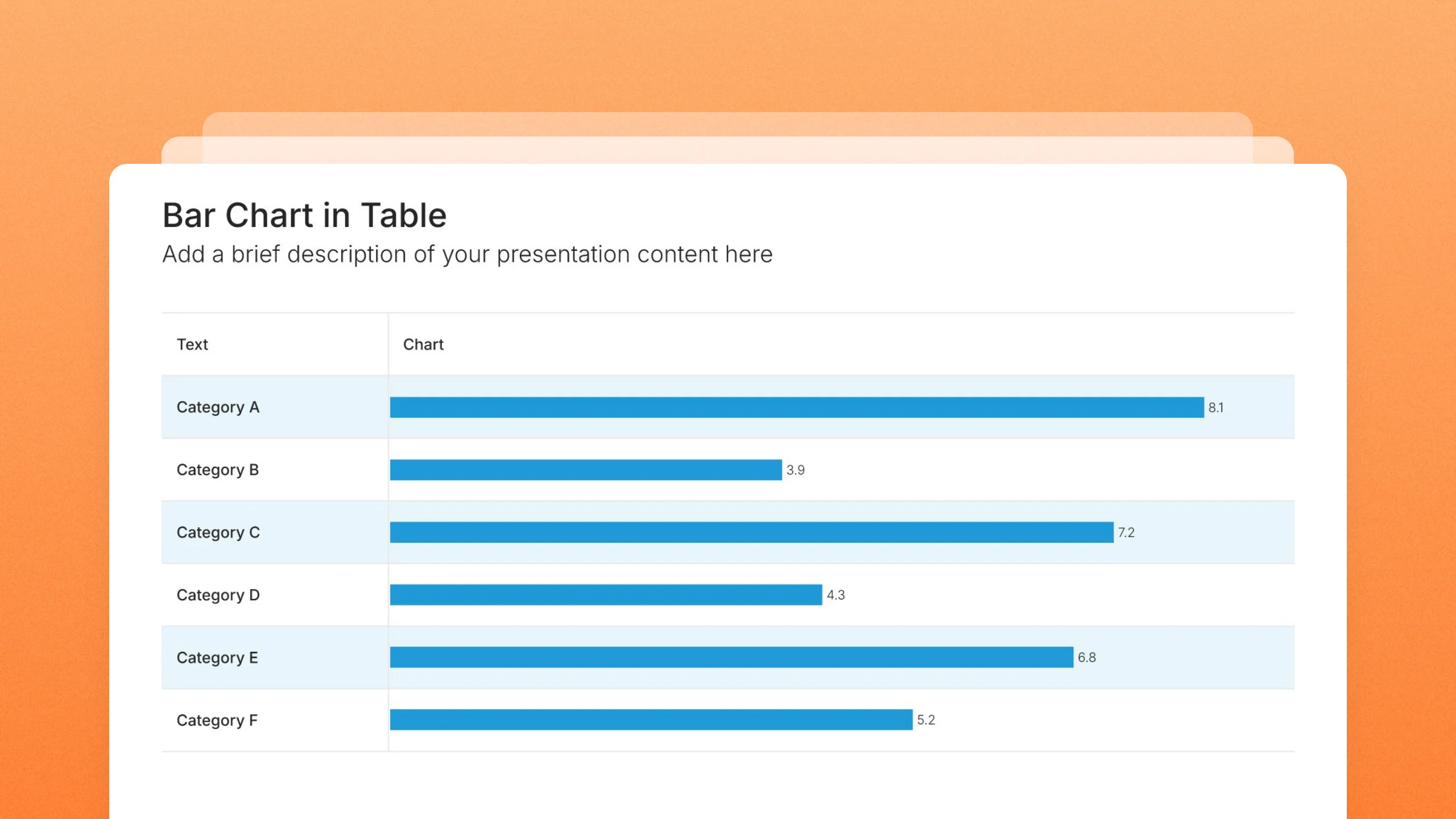 Comparison chart slides, 30 editable layouts