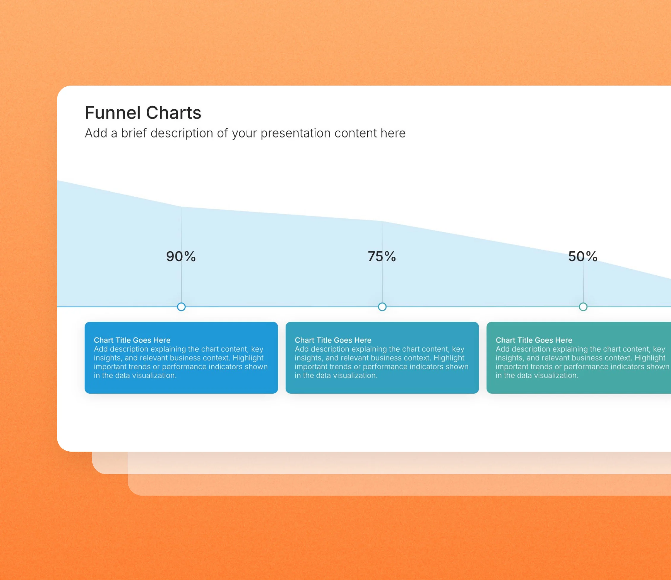 Chart slides in the Choladeck slide library