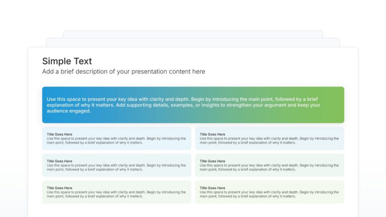 Simple Text Featured Image