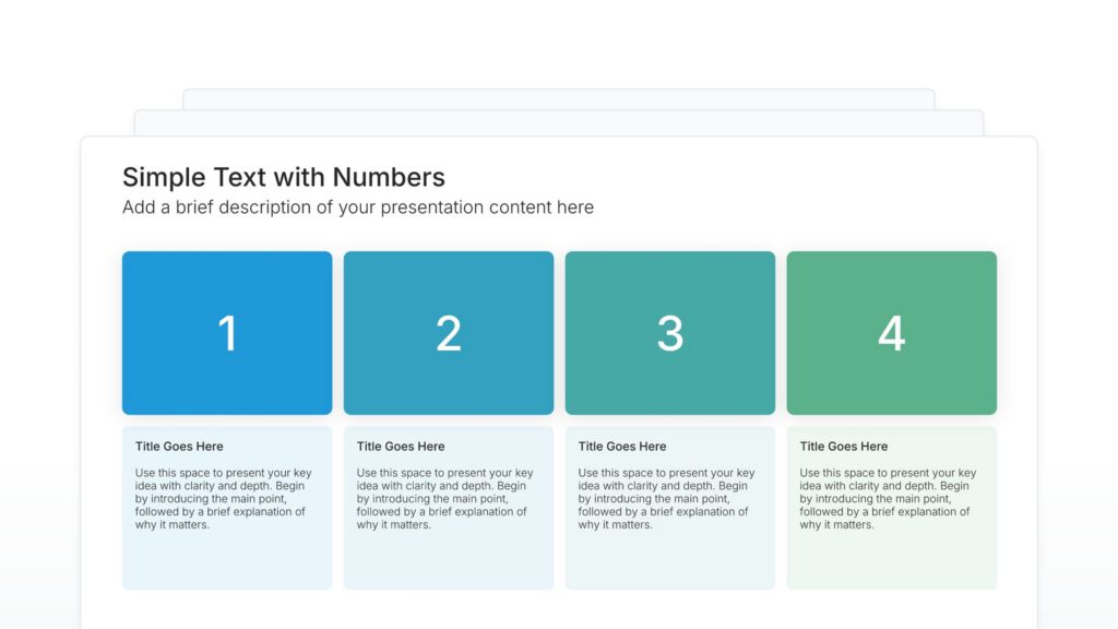 Simple Text (with Numbers) Featured Image