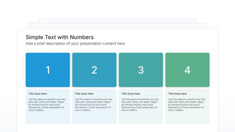 Simple Text (with Numbers) Featured Image