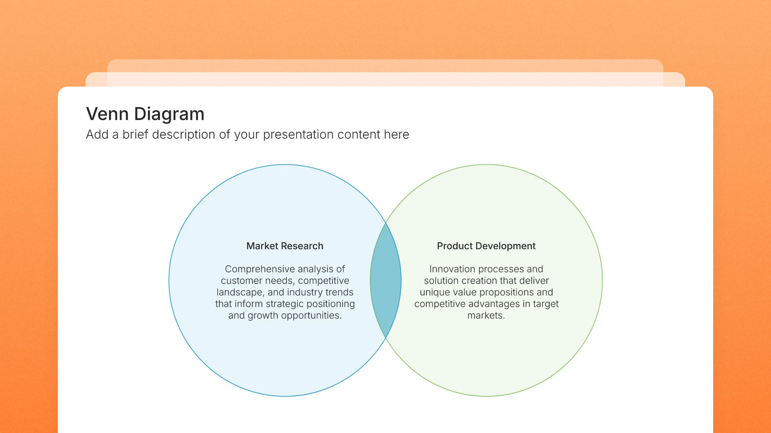 Venn diagram slide templates, 34 editable layouts