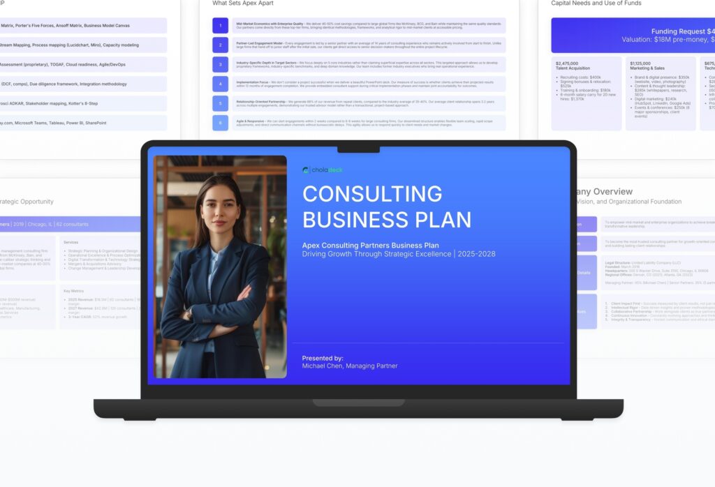 Consulting Business Plan Featured Image